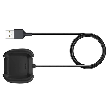 2X Зарядно Устройство, Съвместимо С Fitbit Versa 2 Преносимото USB-кабел За Зареждане на Смарт часа Versa 2, Аксесоари За Умен часа