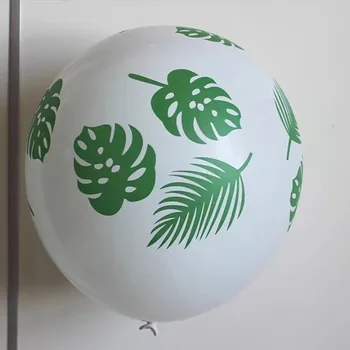12-инчов сгъсти зелен балон, украса тематични партита 
