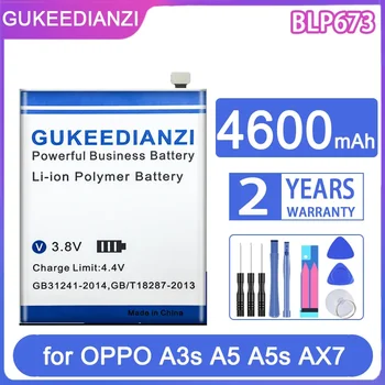 Батерия GUKEEDIANZI 4100 mah/5300mAh За OPPO Reno 5 Pro/Plus/Reno5 Plus/6 Pro 5G/A3S A5/Find X 256G/512G / Realme Q2Pro Q2 Pro