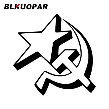 BLKUOPAR Нов Комунистически Модел, Създаващ Автомобилни стикери, Окклюзия, Драскотини, Аниме Стикер, Индивидуалност, мотоциклет Предното стъкло, за Автомобилни Продукти