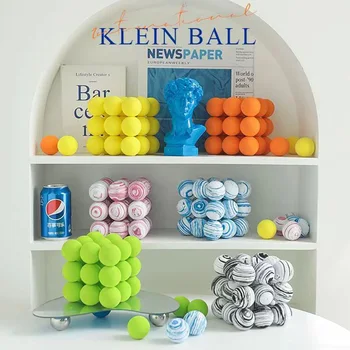 НОВИ цветни полистирен топки Кубичен реквизит за снимки, играчки, топка, Фоново оформяне за фото студио