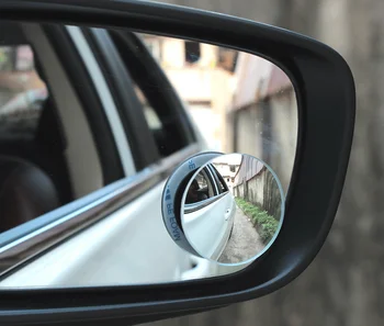 2 елемента Огледалото за обратно виждане на автомобила 360-градусное Огледало слепи зони за Renault Duster Clio DACIA 3 Twingo Logan Sandero Modus