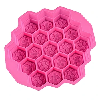 Cellular силиконова форма за сапун, форма за печене на торти с 19 дупки, форма за печене за партита със семейството или с приятели