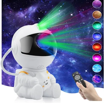 Астронавт на Звездното Небе Проектор, 2-аз Galaxy Проектор Led лека нощ за Детски Детски Спални Декоративен най-Добрият Коледен Дете