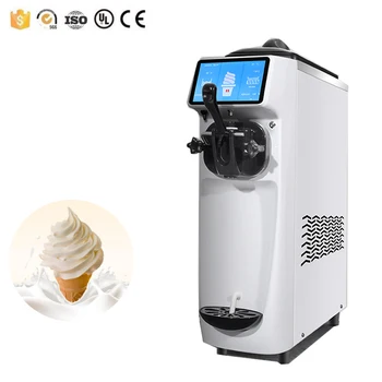 Машина за сладолед с един вкус, тенис на интелигентен led дисплей, машина за приготвяне на мек сладолед, машина за приготвяне на сладолед от сладолед