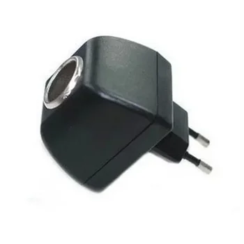Адаптер за променлив ток с автомобилната розетка Автоматично зарядно устройство EU Plug 220 vac до 12 vdc Използването на автомобилни електронни устройства Използват у дома