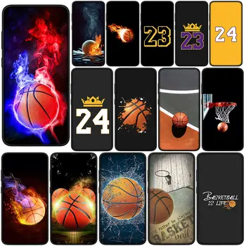 Баскетбол 23 24 Силиконов Калъф За Телефон Realme C2 C3 C25 C21Y C25Y C21 C11 C30 C31 C33 8и 6i 8 6 Pro Калъф