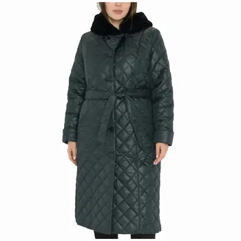 Яке Оверсайз, Зимно яке, Тънка Дълга козина, паркове, Зимно Елегантно палто, якета от едно корейски памук, Топло палто с подплата